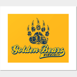 Golden Bears Logo #7 Posters and Art